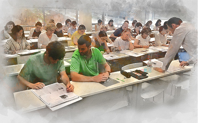 Training sessions at IESE